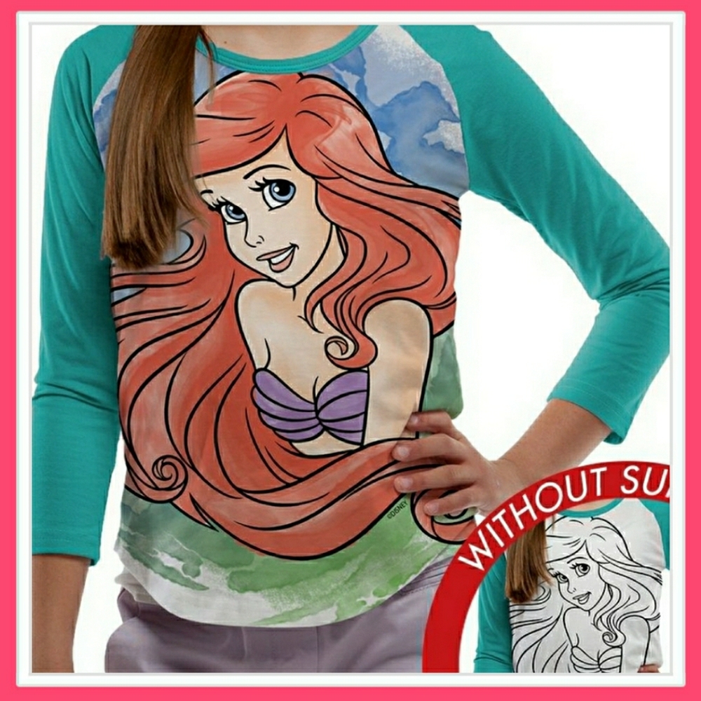 Disney shirt little mermaid
